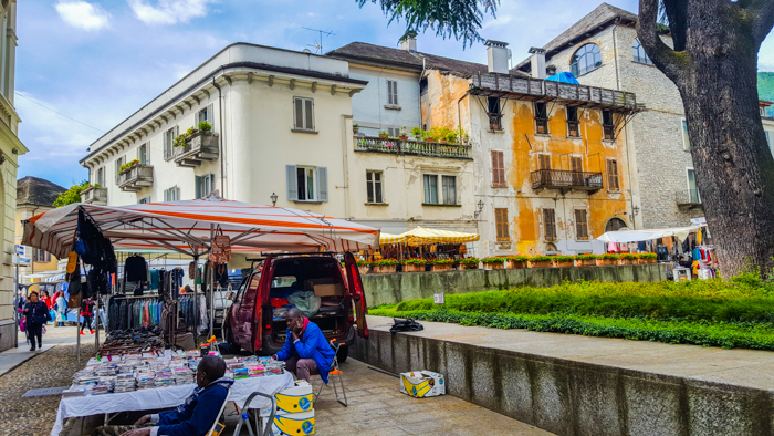 Domodossola street shops