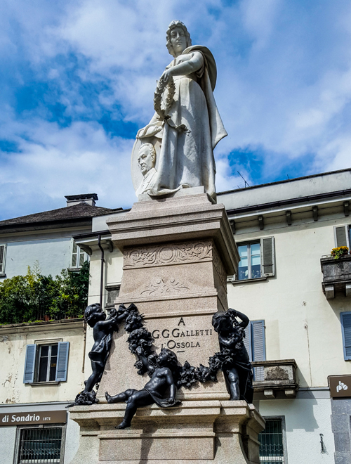 Statue in Domodossola