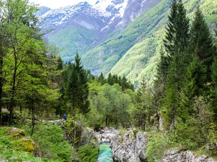 Slovenia, Soca river, Triglav national park