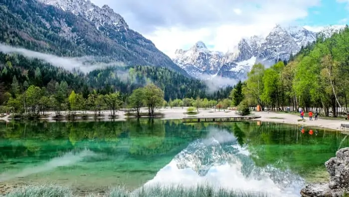 Triglav national park, Kranjska gora, Slovenia, lake jasna